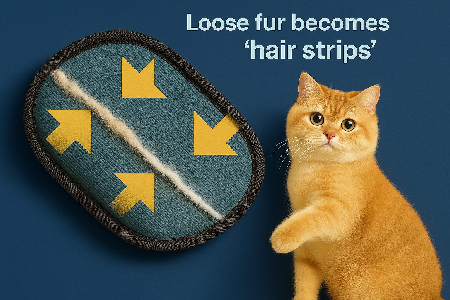 Remove Pet Hair in Seconds