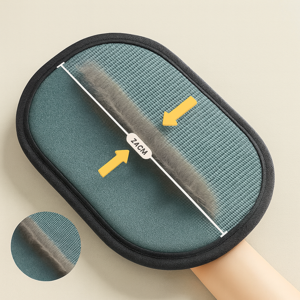 Remove Pet Hair in Seconds